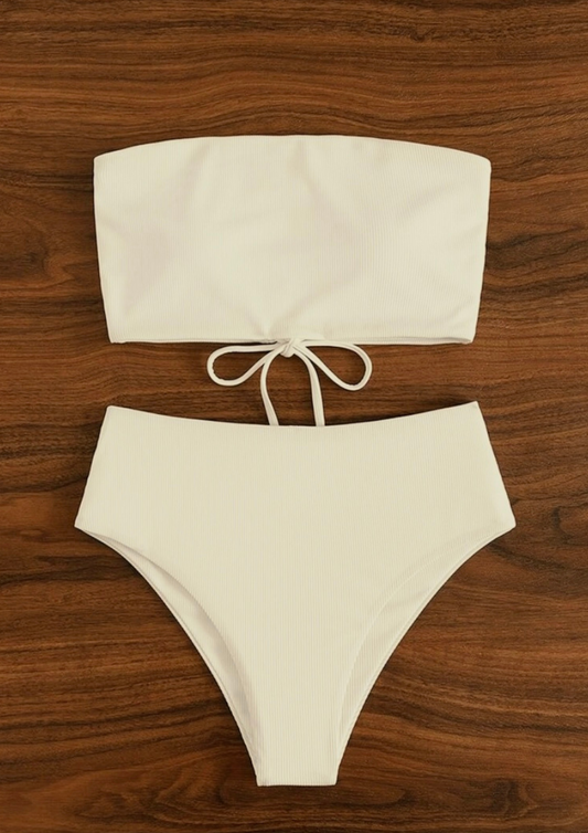 Bikini Set Lace Up Bandeau