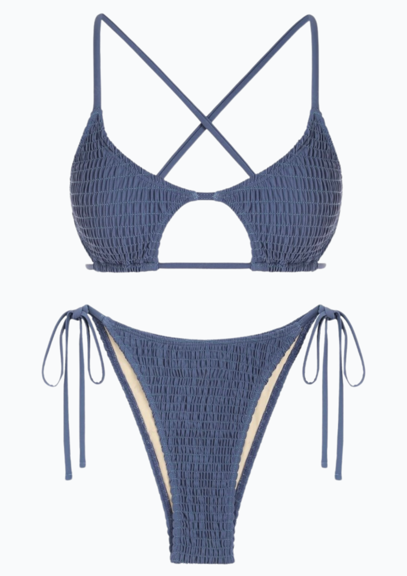 Criss Cross Star-shaped Bikini