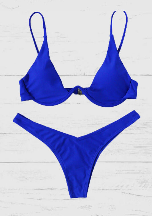 Bikini Set Underwire Bra Top